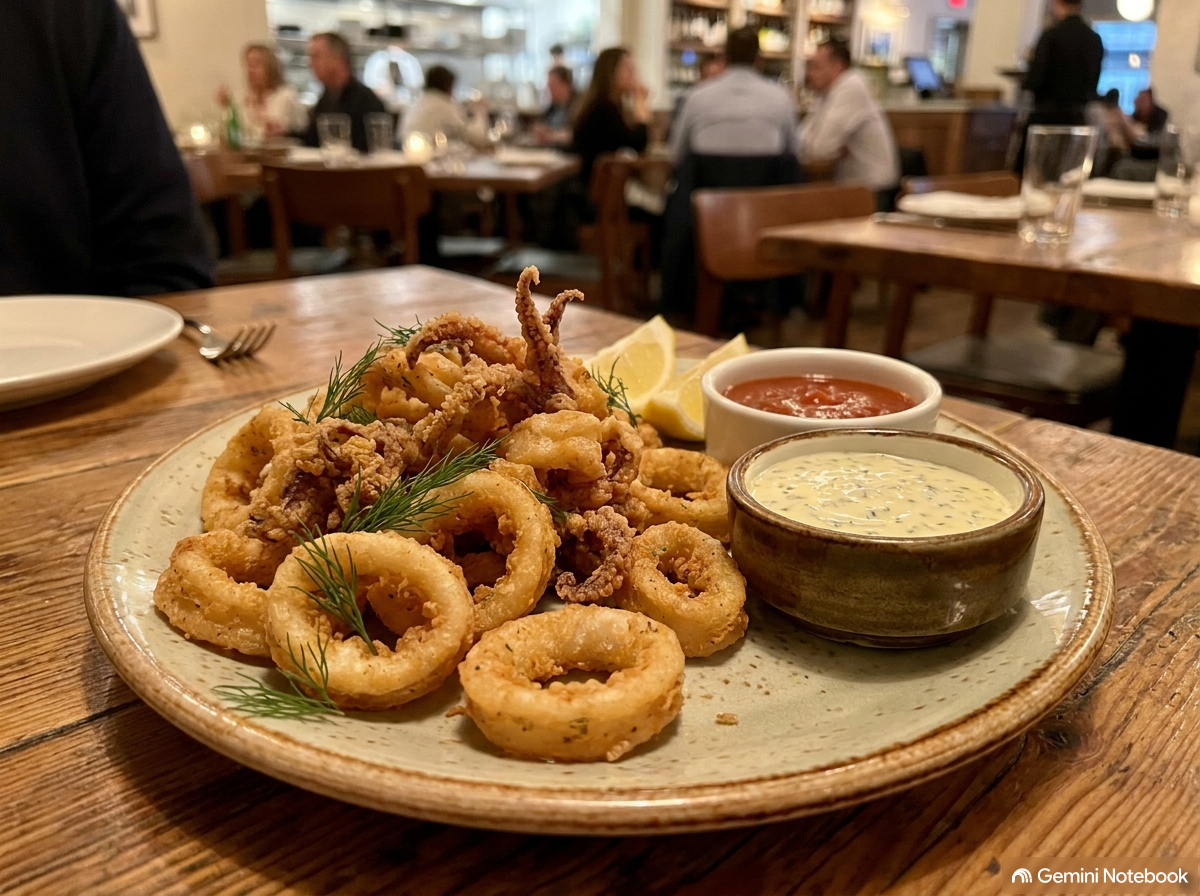 Appetizers at J. Henry's